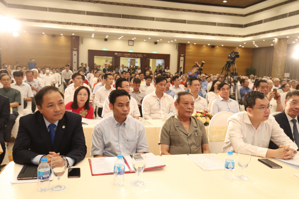 Toàn cảnh Lễ kỷ niệm 55 năm ngày thành lập Viện Khoa học và Công nghệ Mỏ - Luyện kim